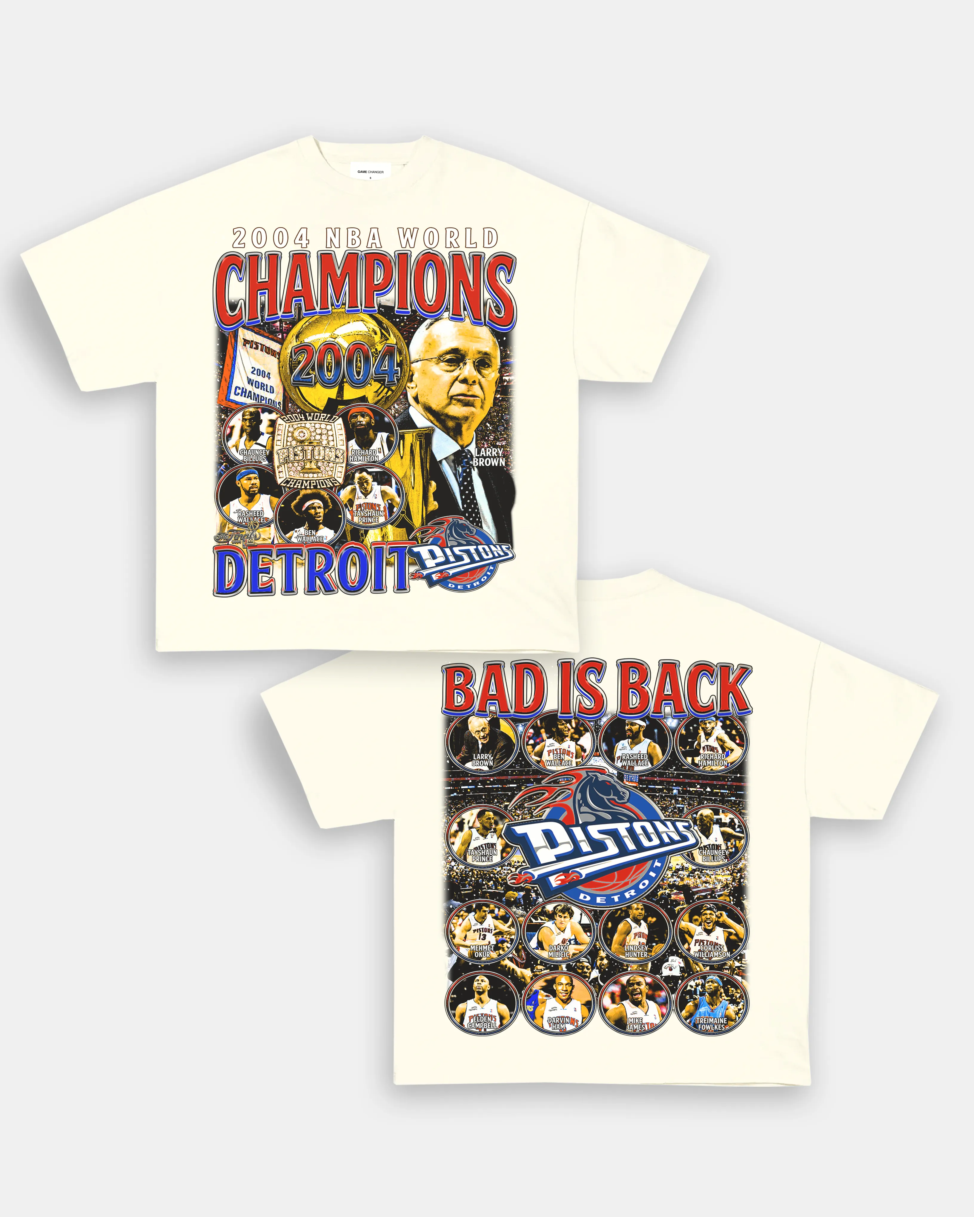 2004 NBA CHAMPIONS TEE - [DS]