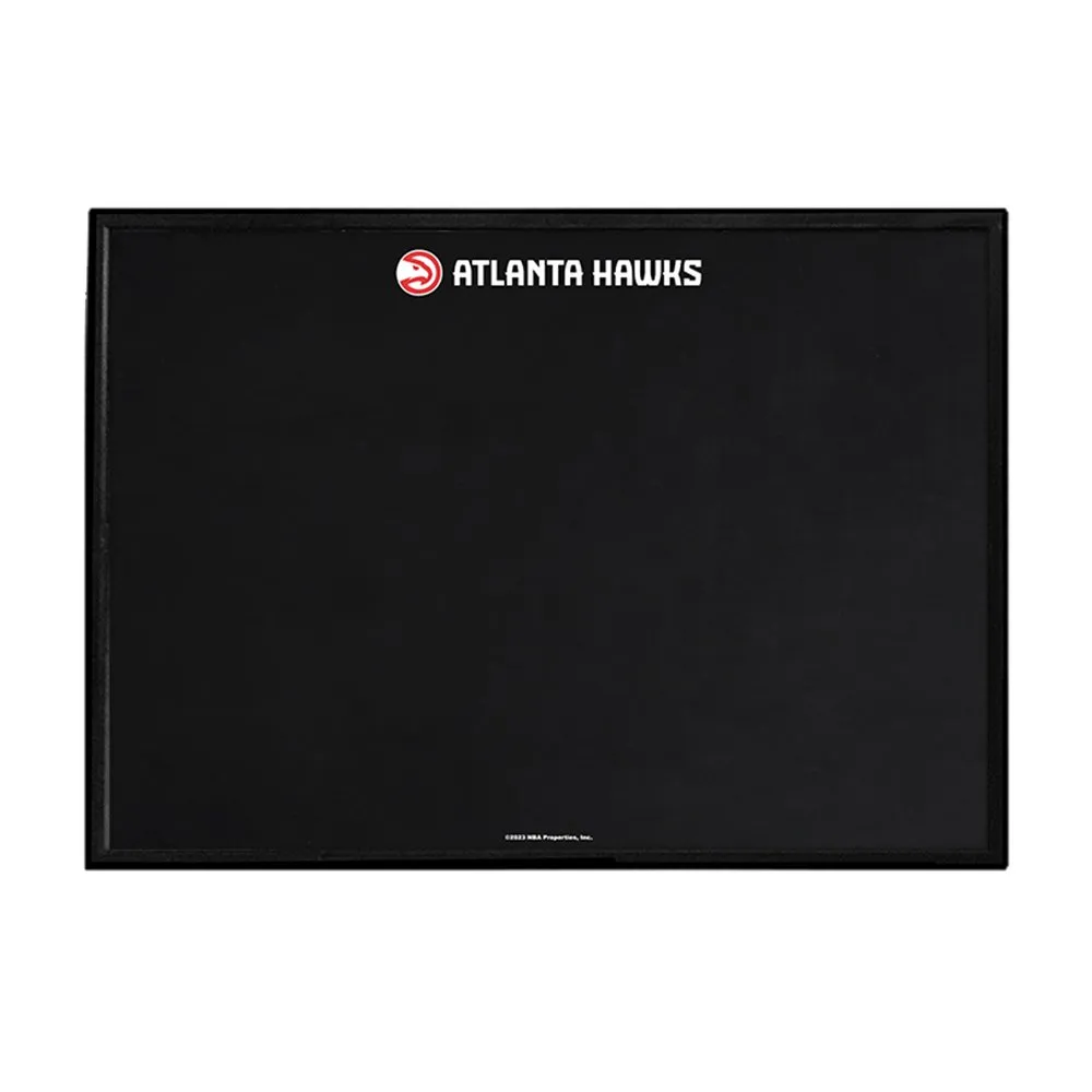 Atlanta Hawks: Framed Chalkboard