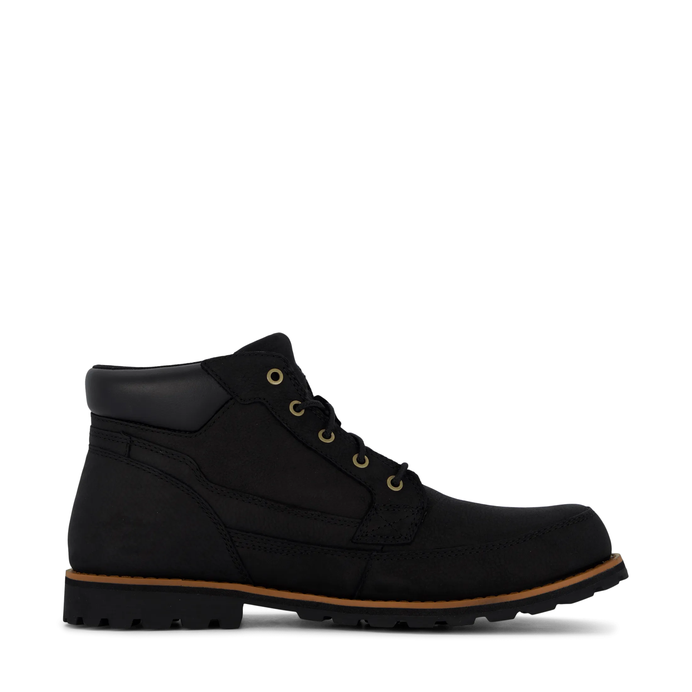 Attleboro Mid Lace Up Chukka B Jet Black