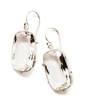 August Earrings in Quartz
