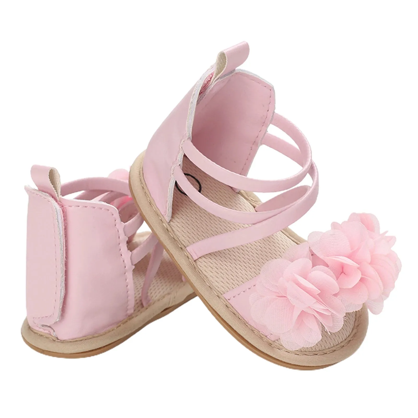 Baby Sandals Summer Kids Shoes Sweet Flower Toddler Baby Girls Sandals Infant Casual Beach Princess Shoes Outdoor