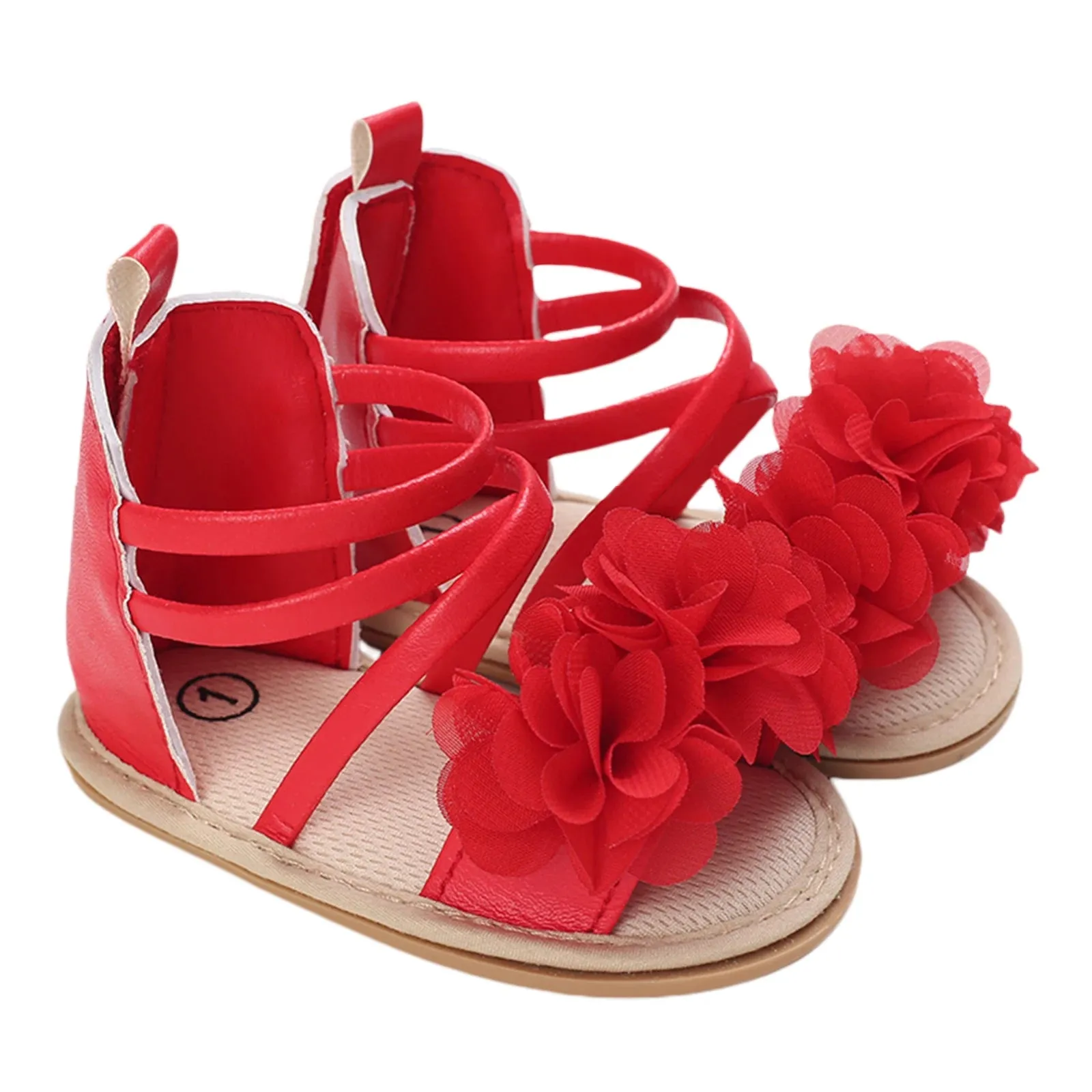 Baby Sandals Summer Kids Shoes Sweet Flower Toddler Baby Girls Sandals Infant Casual Beach Princess Shoes Outdoor