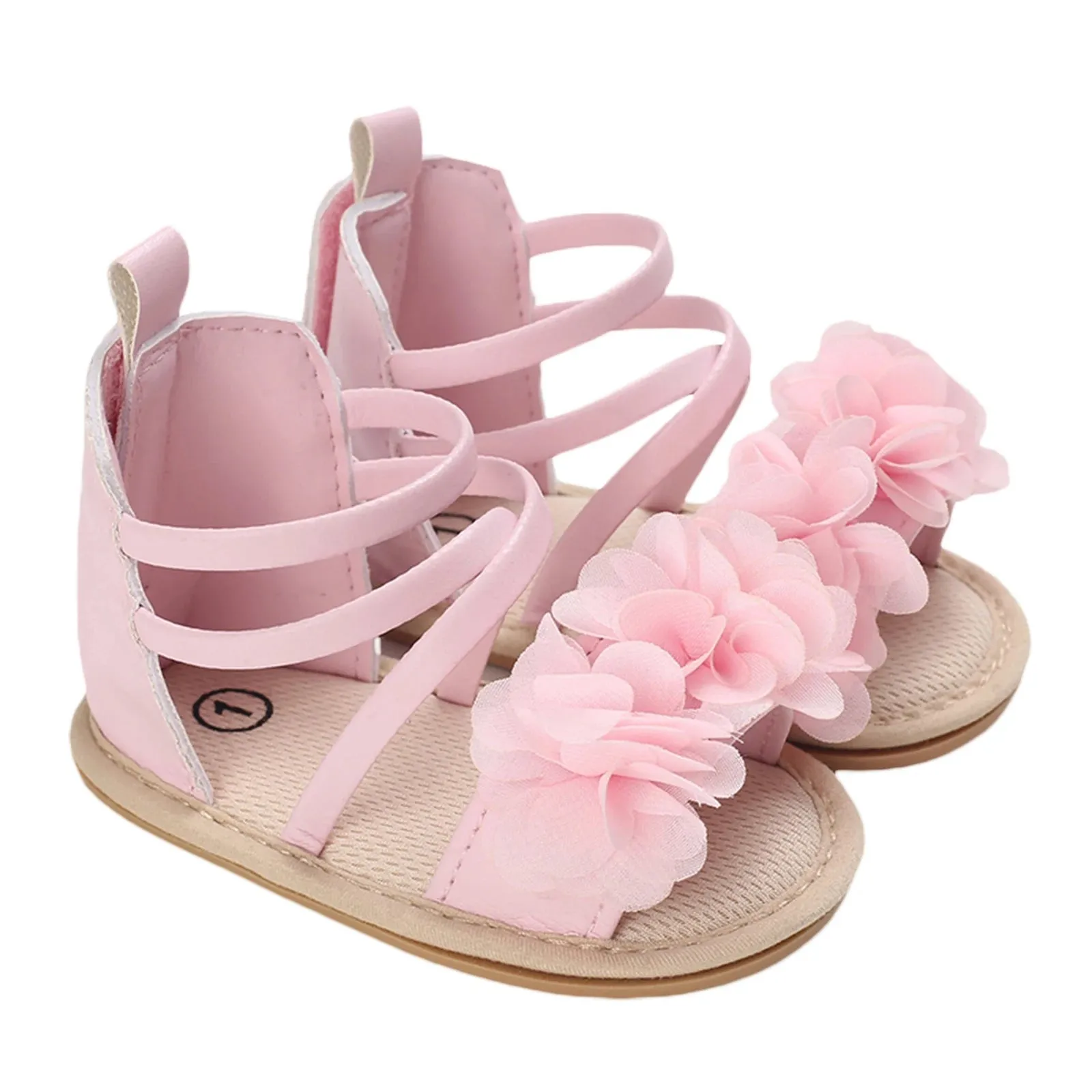 Baby Sandals Summer Kids Shoes Sweet Flower Toddler Baby Girls Sandals Infant Casual Beach Princess Shoes Outdoor