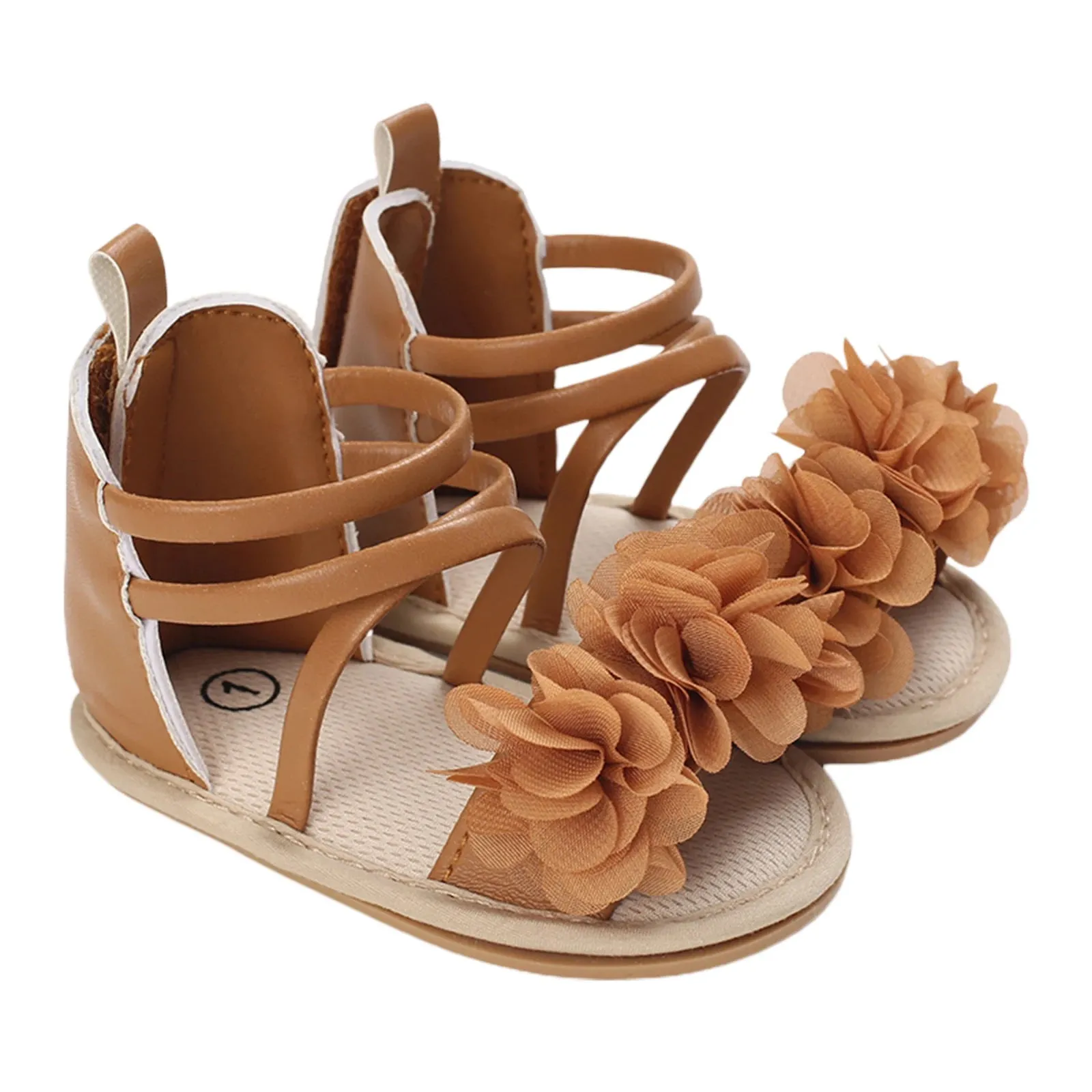 Baby Sandals Summer Kids Shoes Sweet Flower Toddler Baby Girls Sandals Infant Casual Beach Princess Shoes Outdoor