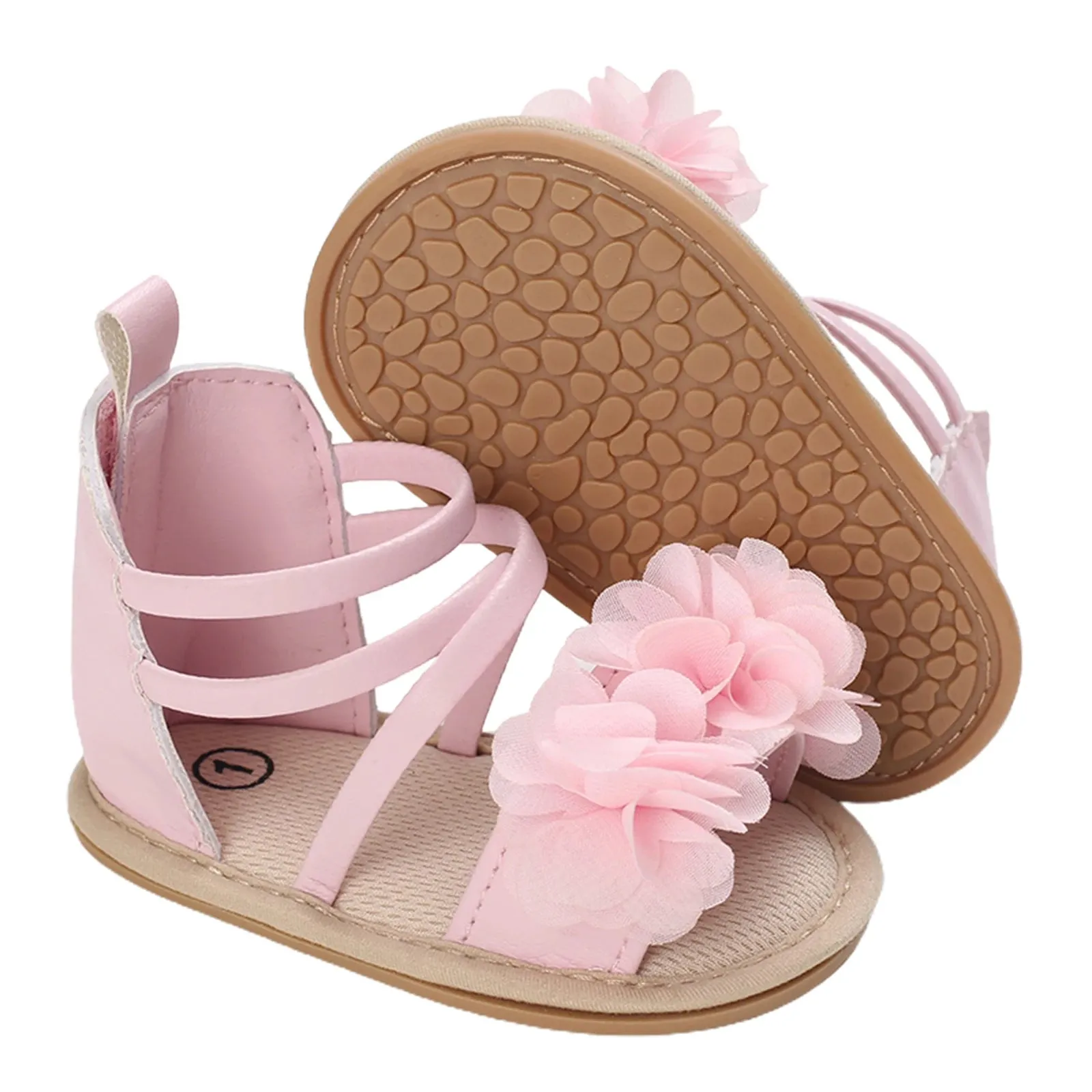 Baby Sandals Summer Kids Shoes Sweet Flower Toddler Baby Girls Sandals Infant Casual Beach Princess Shoes Outdoor