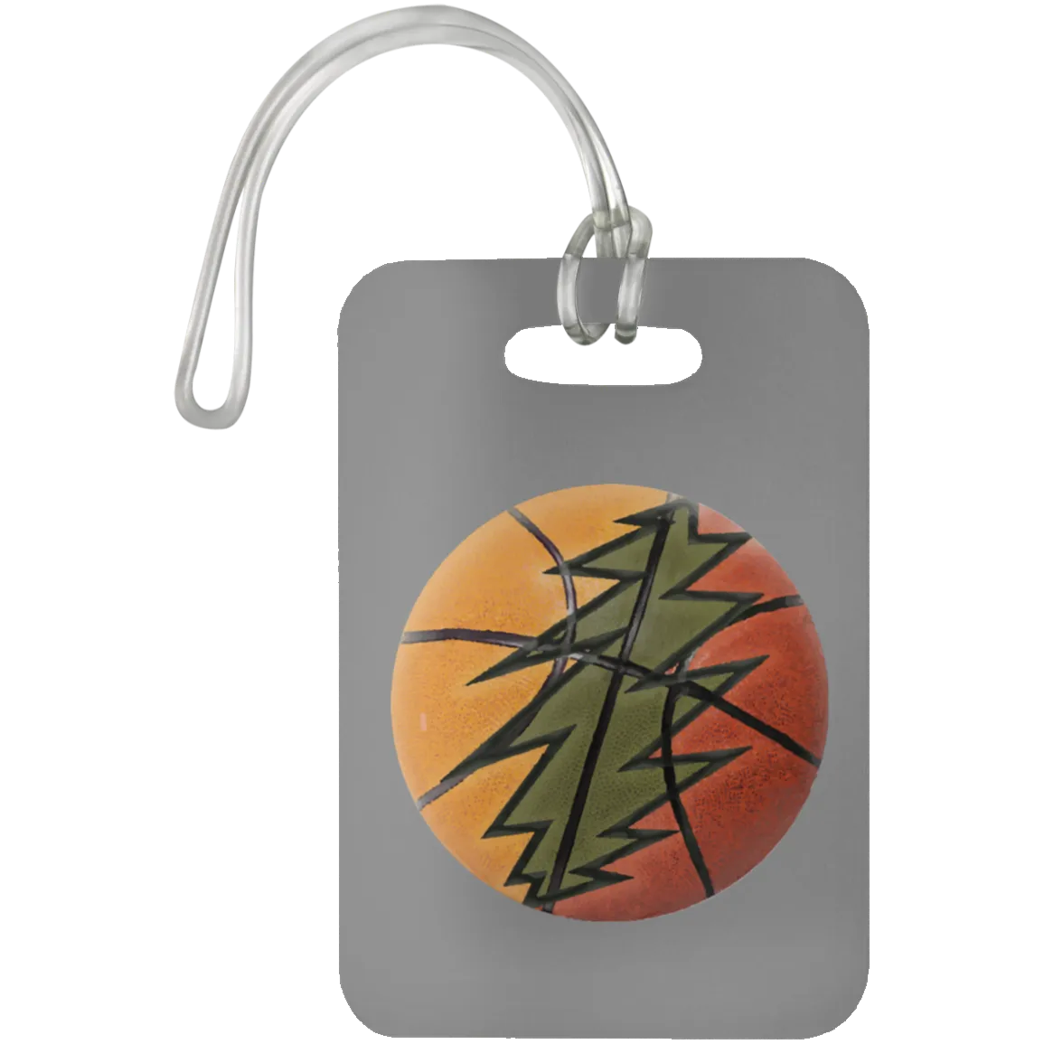 Basketball Bolt - Luggage Bag Tag