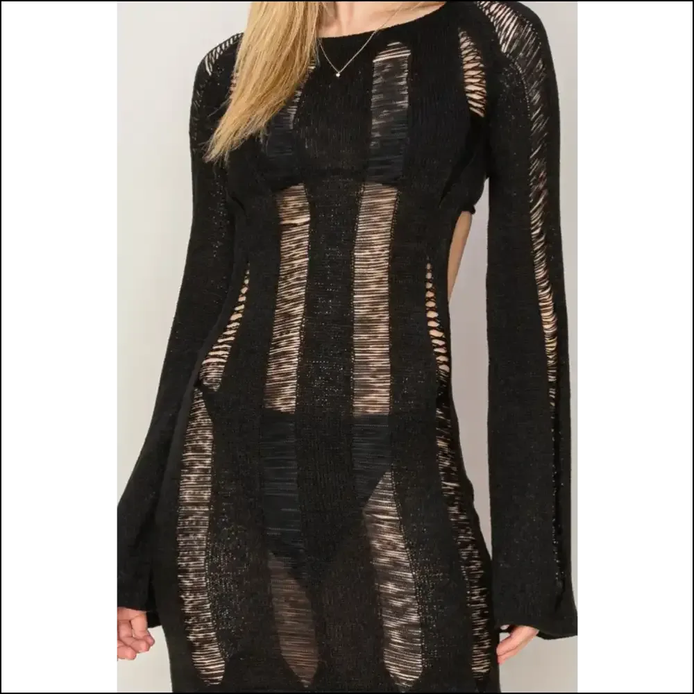 Beach Slays: Turn Heads in the Hyfve Backless Mini Dress! 🌊✨