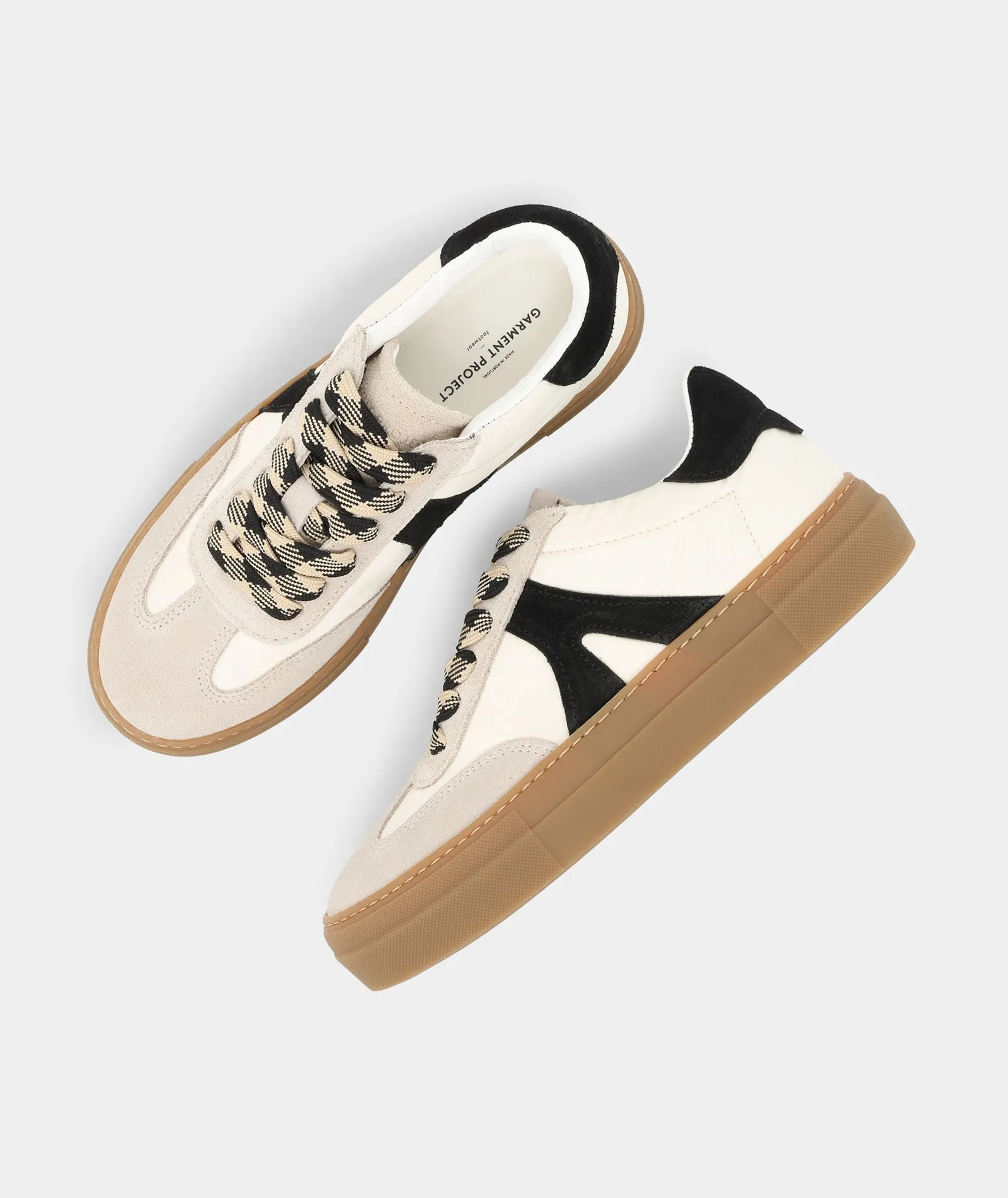 Billie - Off White Nylon / Suede