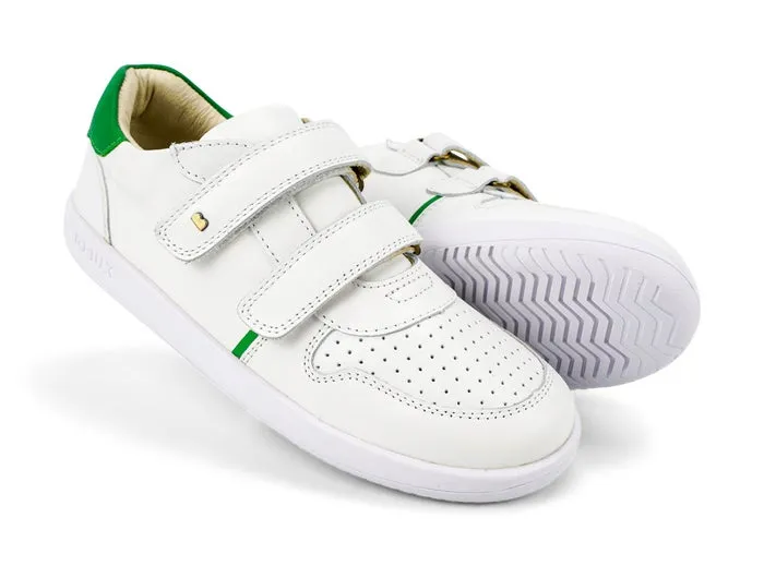 Bobux KP Riley White   Emerald Trainers