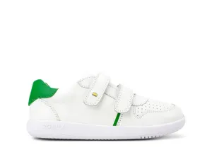 Bobux KP Riley White   Emerald Trainers