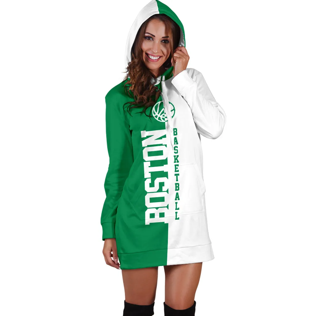Boston Basketball - Hoodie Dress