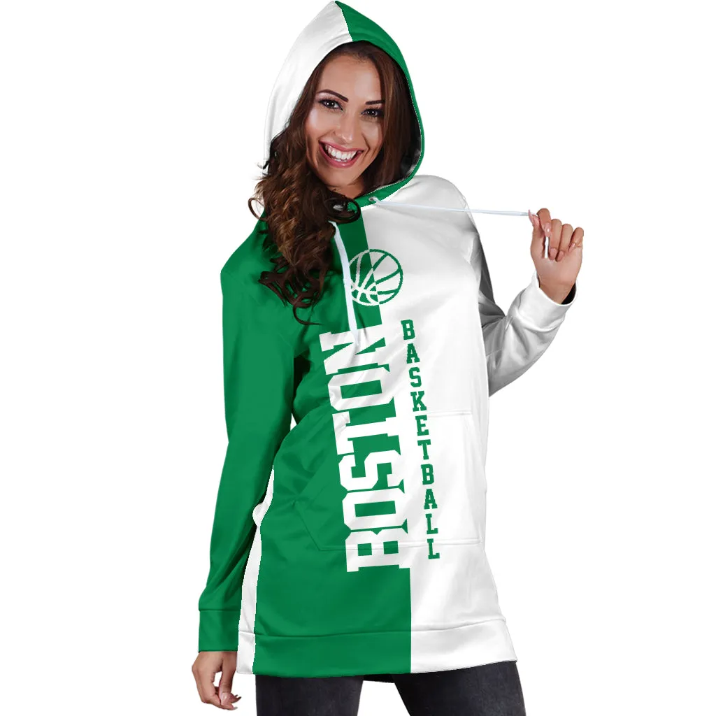 Boston Basketball - Hoodie Dress