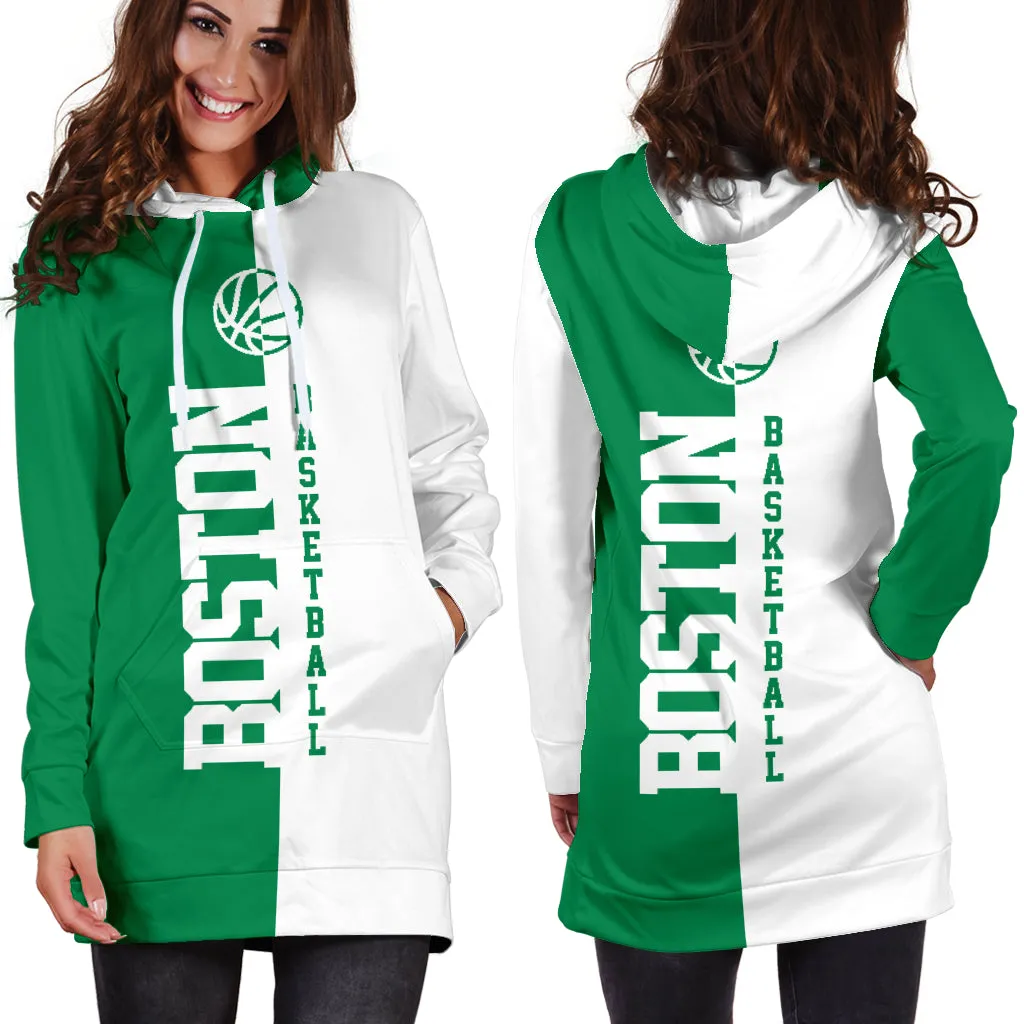 Boston Basketball - Hoodie Dress