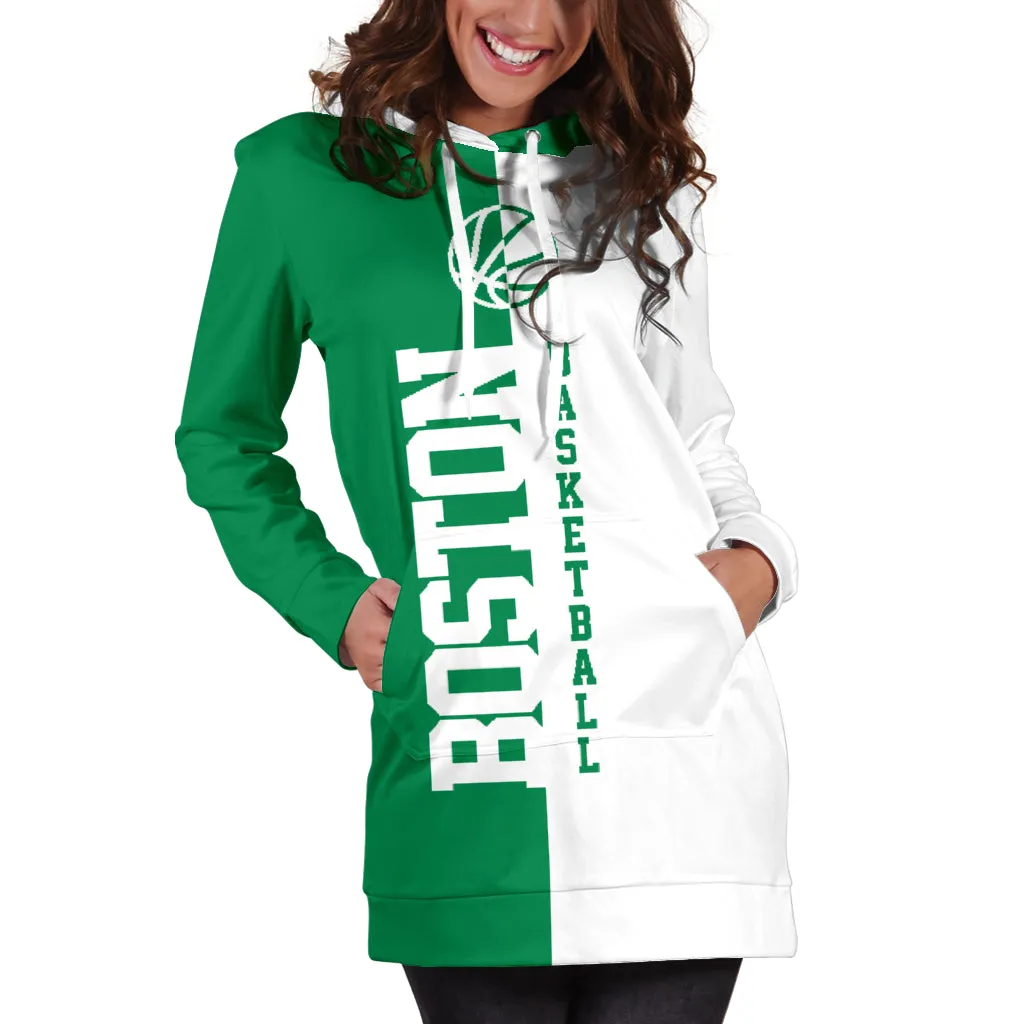 Boston Basketball - Hoodie Dress