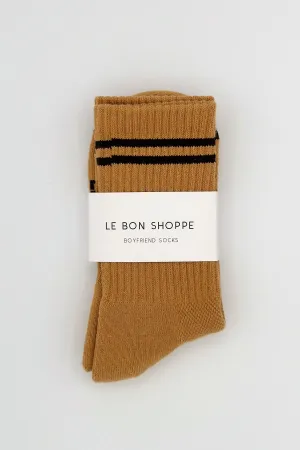 Boyfriend Sock - Biscotti