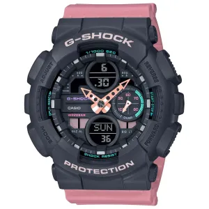 Casio G-Shock GMAS140-4A Peach Pink Womens Watch 90's Colors