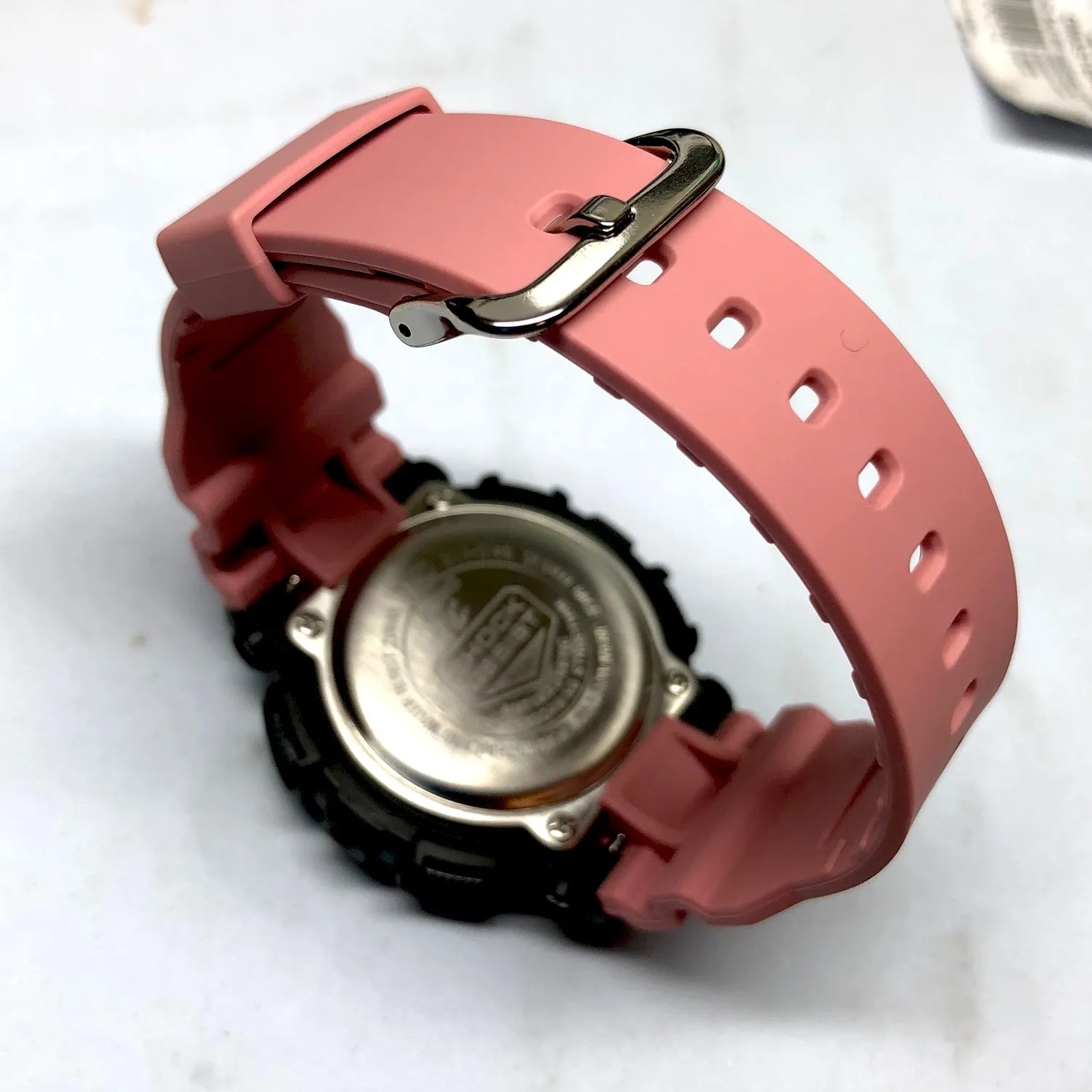 Casio G-Shock GMAS140-4A Peach Pink Womens Watch 90's Colors