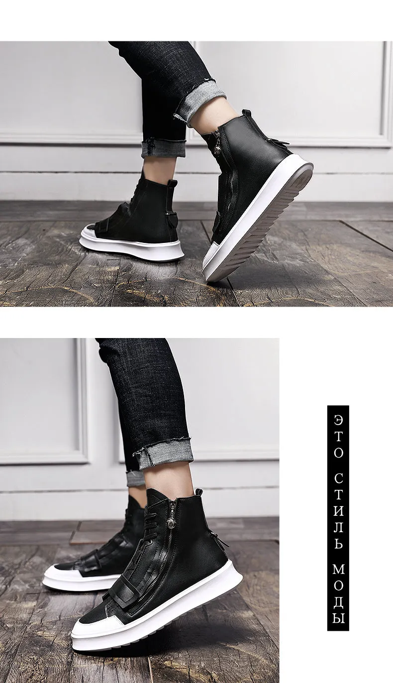 Chaussures bottines luxe chic homme