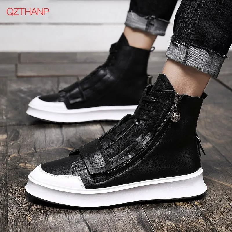 Chaussures bottines luxe chic homme