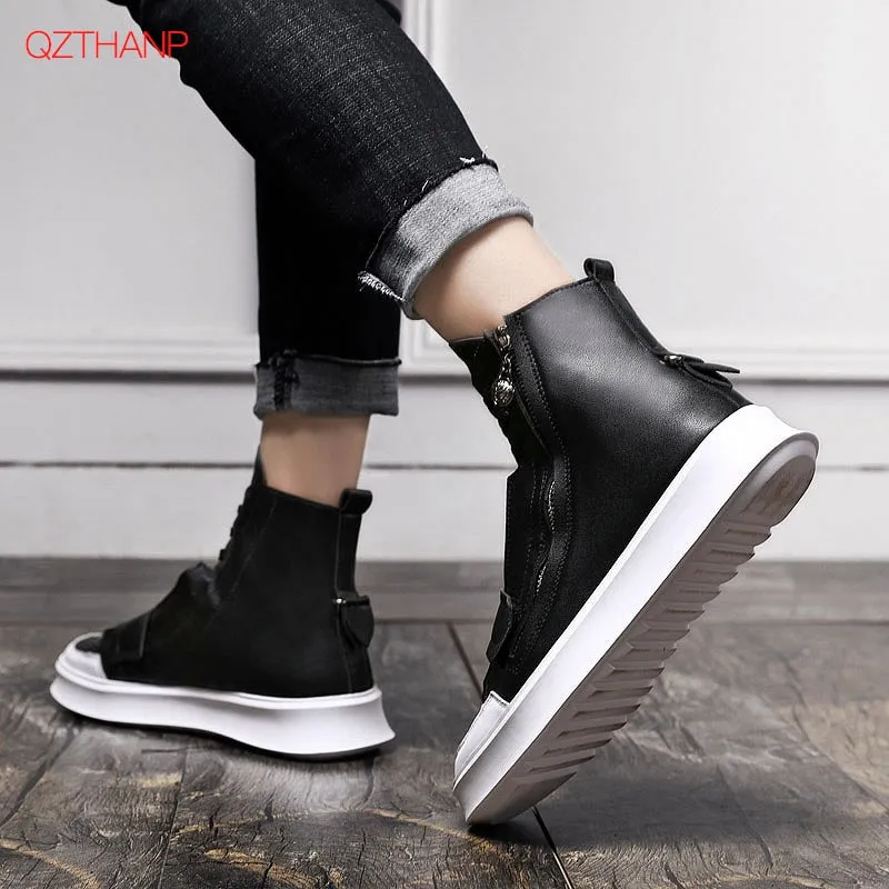 Chaussures bottines luxe chic homme