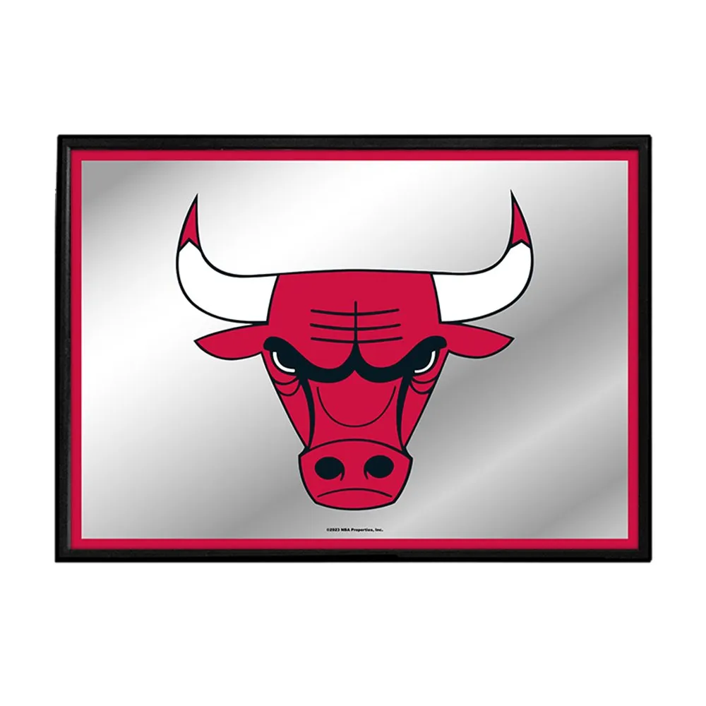 Chicago Bulls: Framed Mirrored Wall Sign
