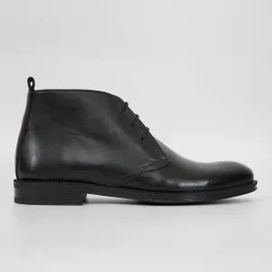 Chukka boots Cuir Noir Ref:1201