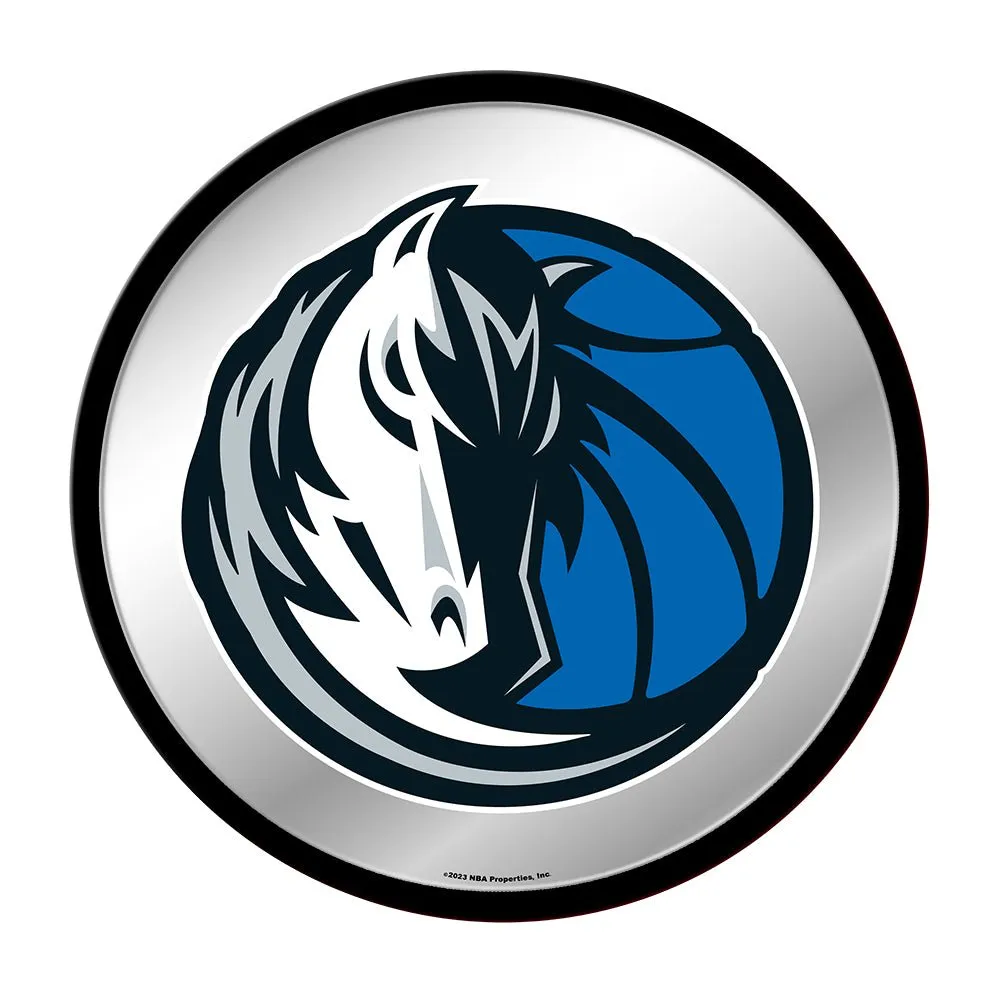 Dallas Mavericks: Modern Disc Mirrored Wall Sign