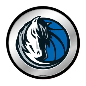 Dallas Mavericks: Modern Disc Mirrored Wall Sign