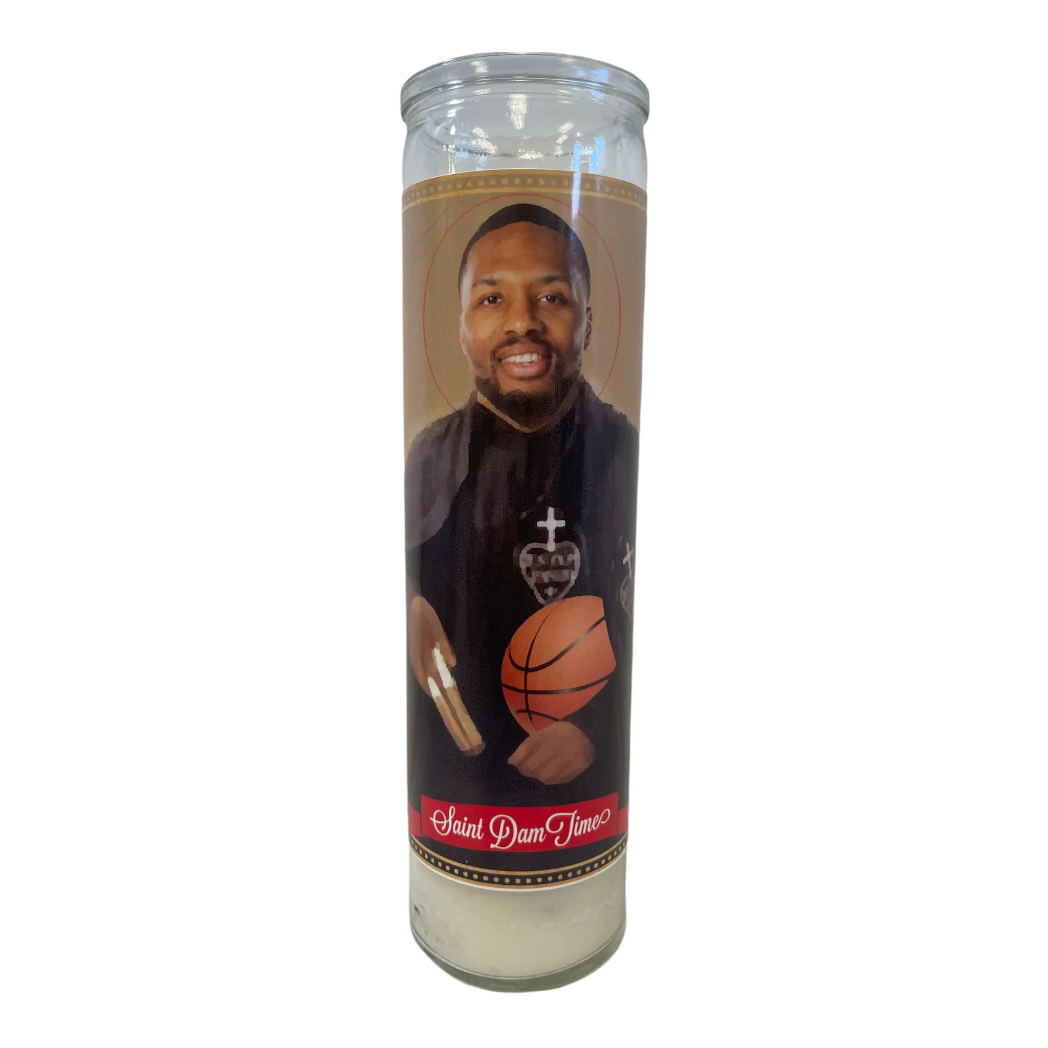 Damien Lillard Devotional Prayer Saint Candle