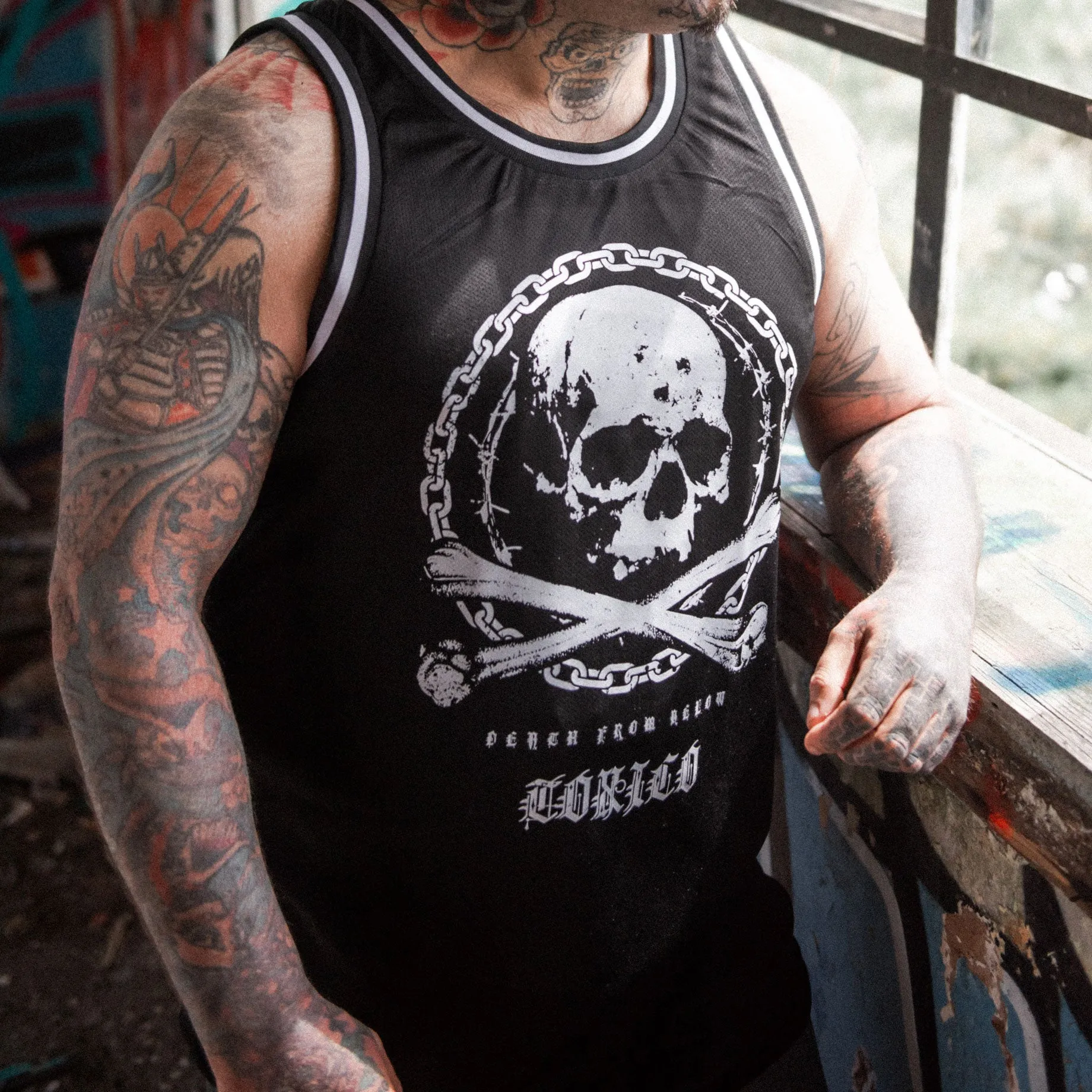 Death From Below Mesh Tank