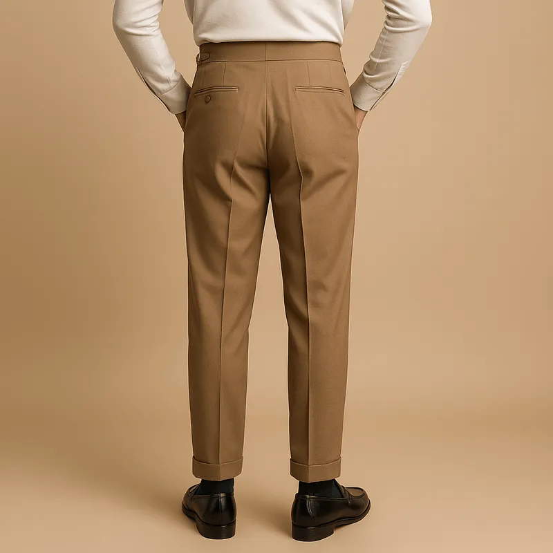 Domoir | Tailored Pleated Trousers