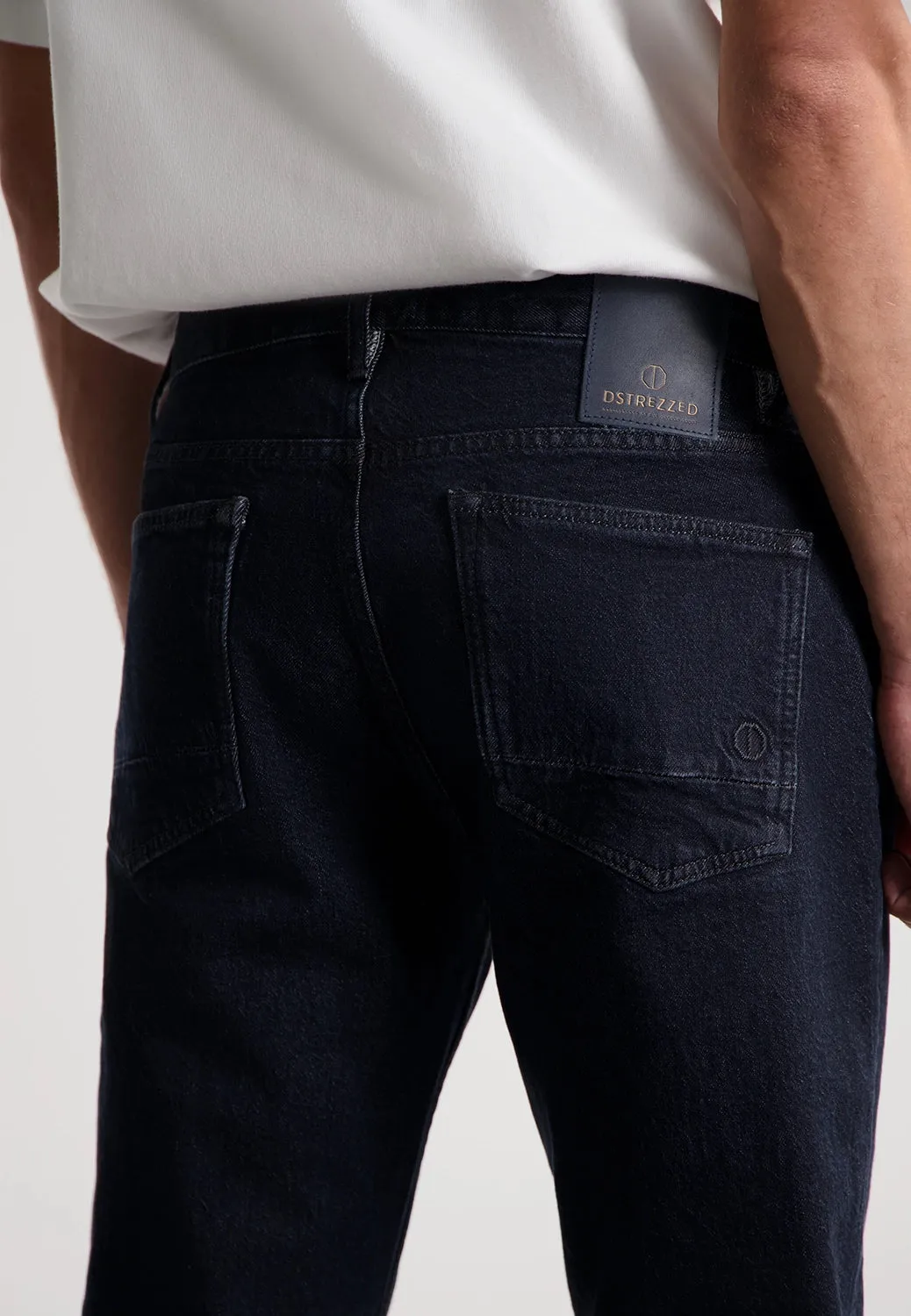 DSTREZZED GENT D LOOSE TAPERED RINSED DENIM JEAN 551400