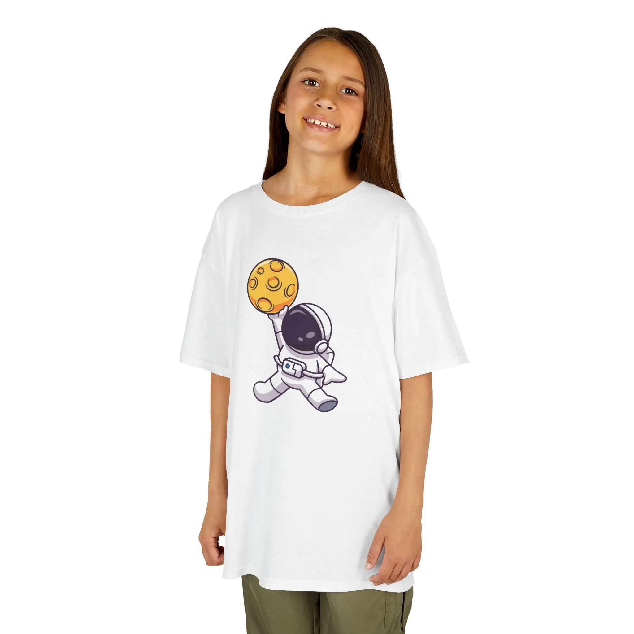 Dunking Astronaut Space Basketball KIDS T-Shirt