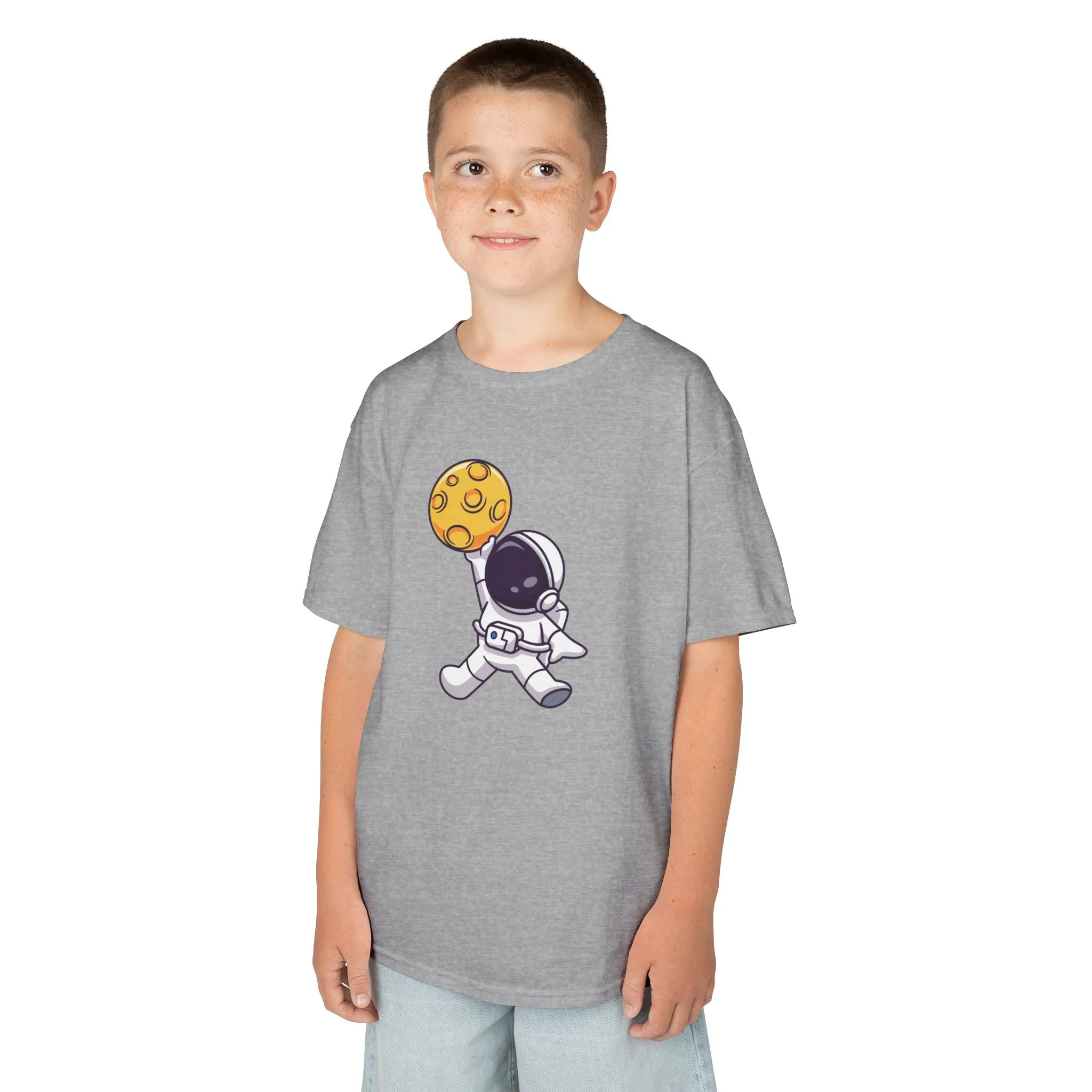 Dunking Astronaut Space Basketball KIDS T-Shirt