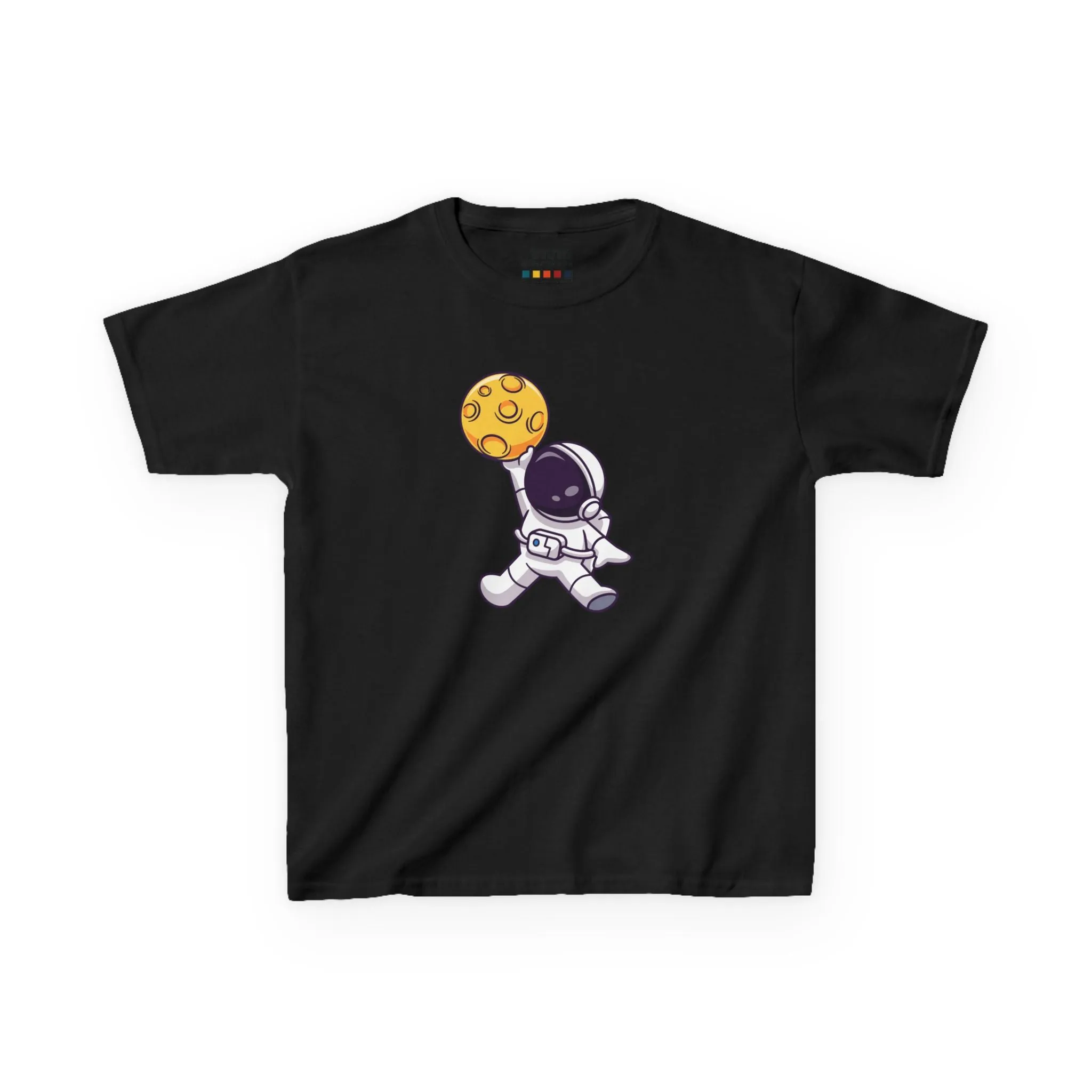 Dunking Astronaut Space Basketball KIDS T-Shirt