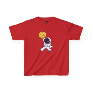 Dunking Astronaut Space Basketball KIDS T-Shirt