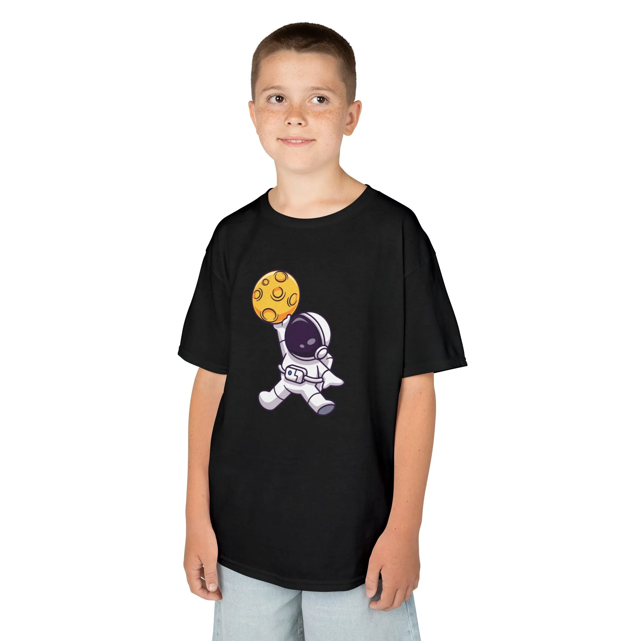 Dunking Astronaut Space Basketball KIDS T-Shirt