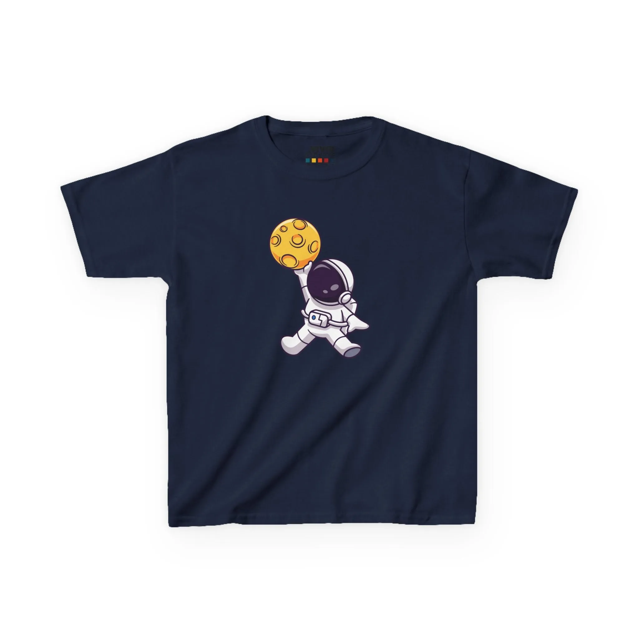 Dunking Astronaut Space Basketball KIDS T-Shirt