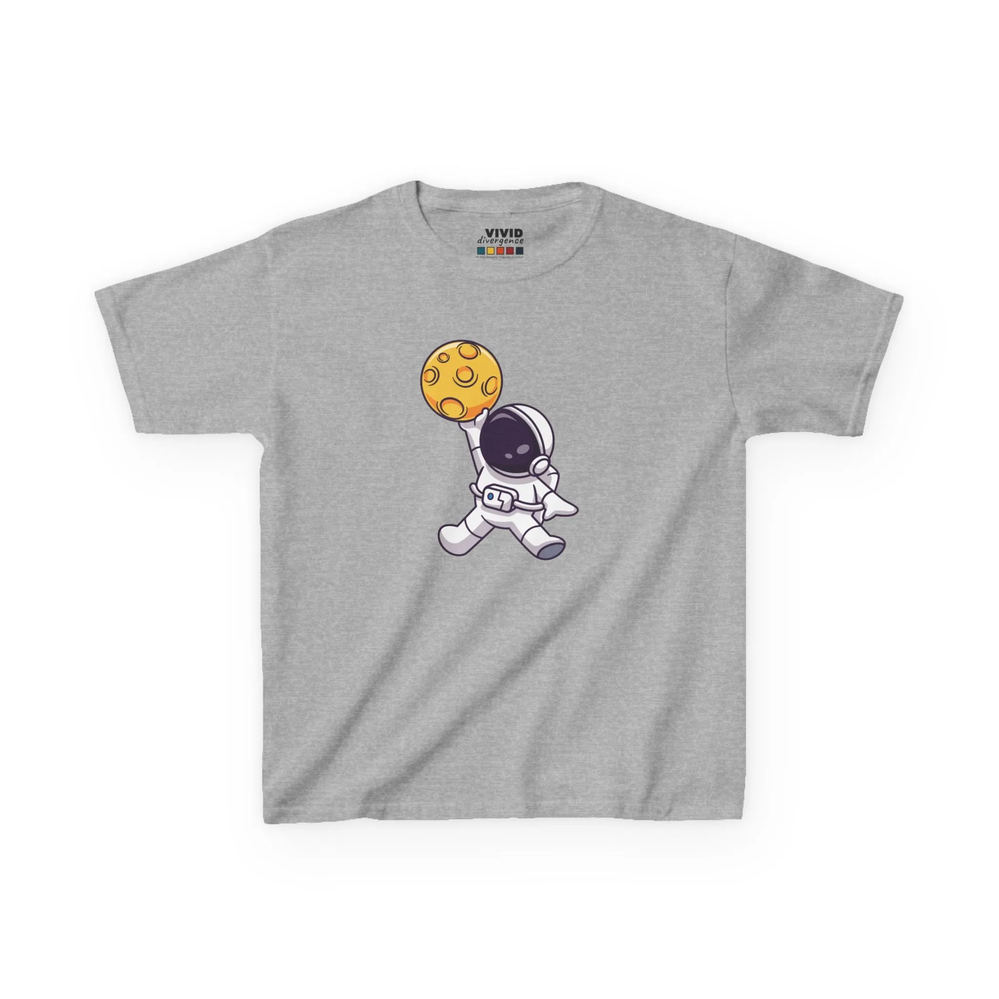 Dunking Astronaut Space Basketball KIDS T-Shirt