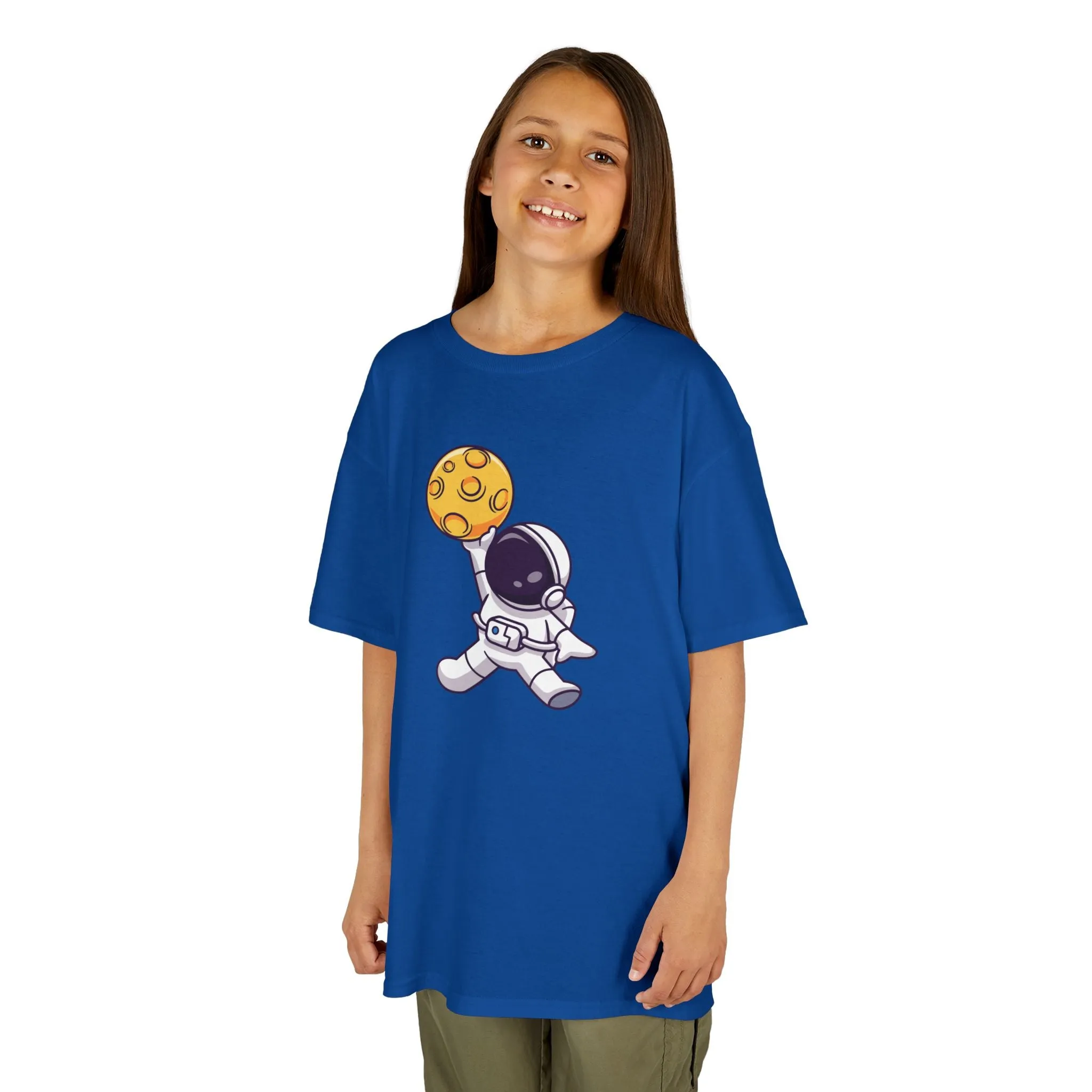 Dunking Astronaut Space Basketball KIDS T-Shirt
