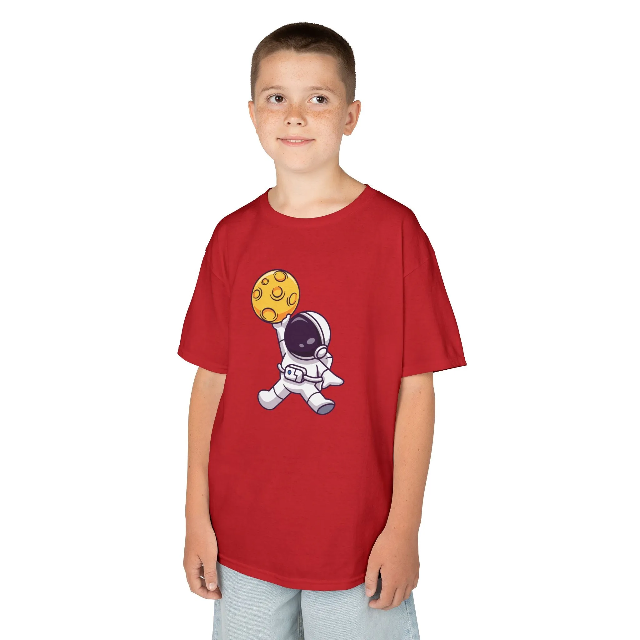Dunking Astronaut Space Basketball KIDS T-Shirt