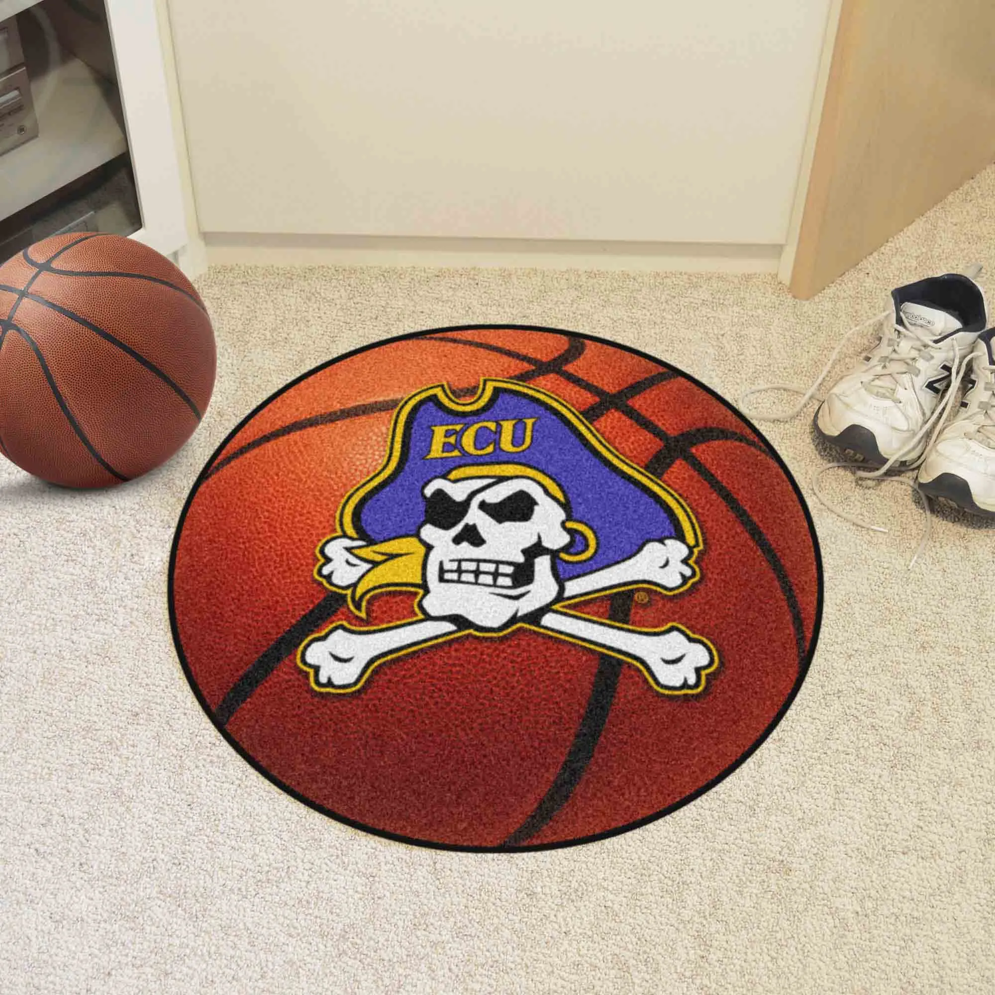 East Carolina University Basketball Mat