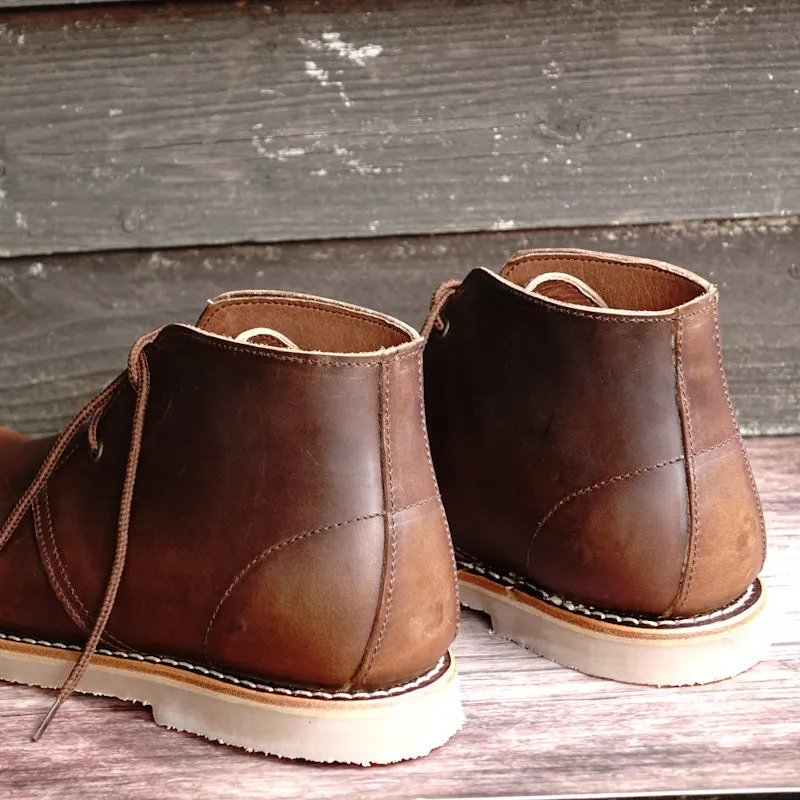 Elgon Leather Chukka Lace-up Boots - crepex sole