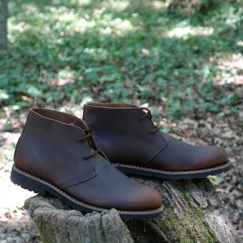 Elgon Leather Chukka Lace-up Boots