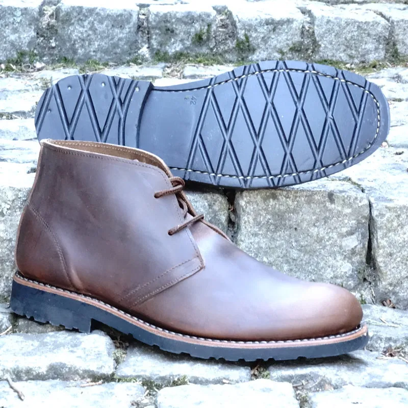 Elgon Leather Chukka Lace-up Boots