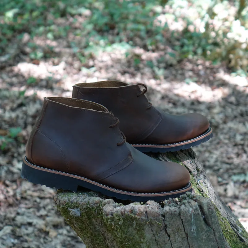 Elgon Leather Chukka Lace-up Boots