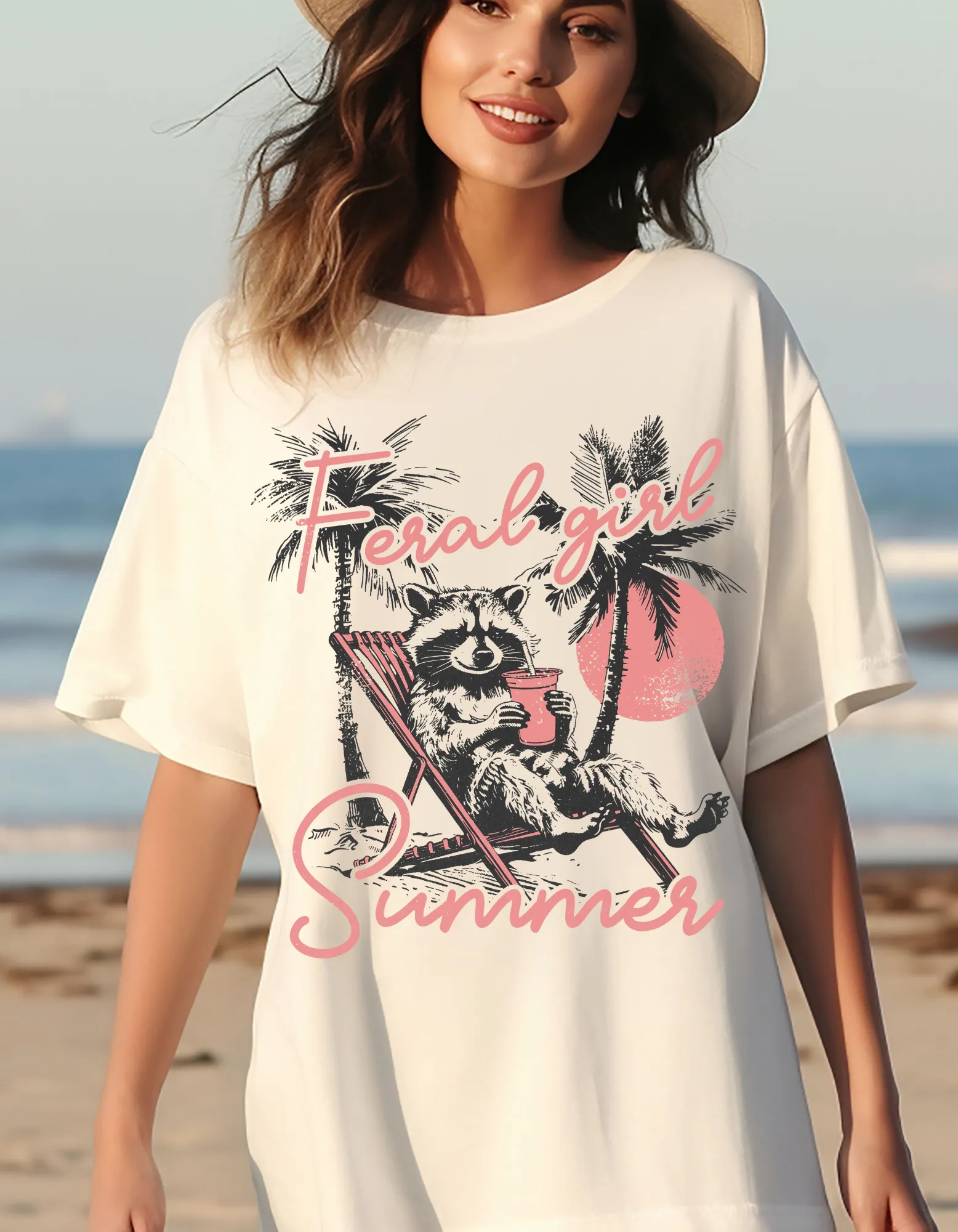 FERAL GIRL SUMMER TEE
