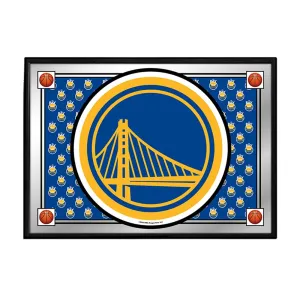 Golden State Warriors: Team Spirit - Framed Mirrored Wall Sign