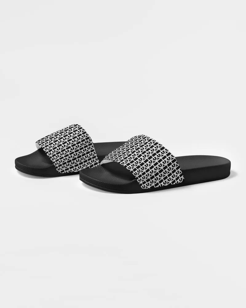 HEED NYC New Signature Black & White Men's Slide Sandal