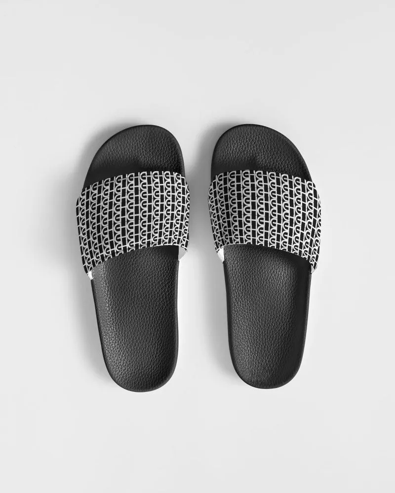 HEED NYC New Signature Black & White Men's Slide Sandal